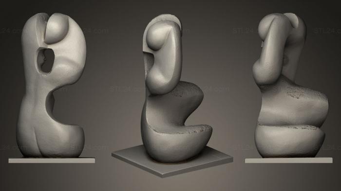 Miscellaneous figurines and statues (Ama Lur Terre Mre, STKR_0074) 3D models for cnc
